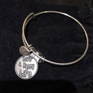 Alex and Ani Live a Happy Life bracelet